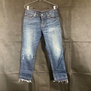Levi’s 501 CT Tapered Jean with Raw Hem